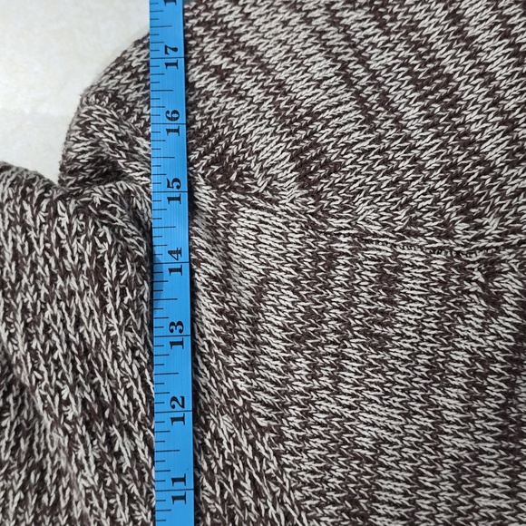 Mudd Love Peace Happiness Gray Cowl Neck Short Sleeve Sweater Dress Women Large - Picture 9 of 11